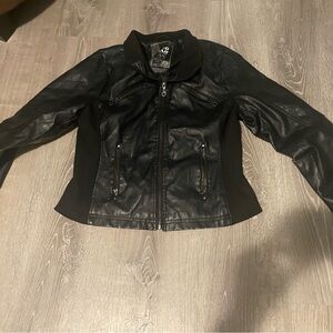 Pleather jacket